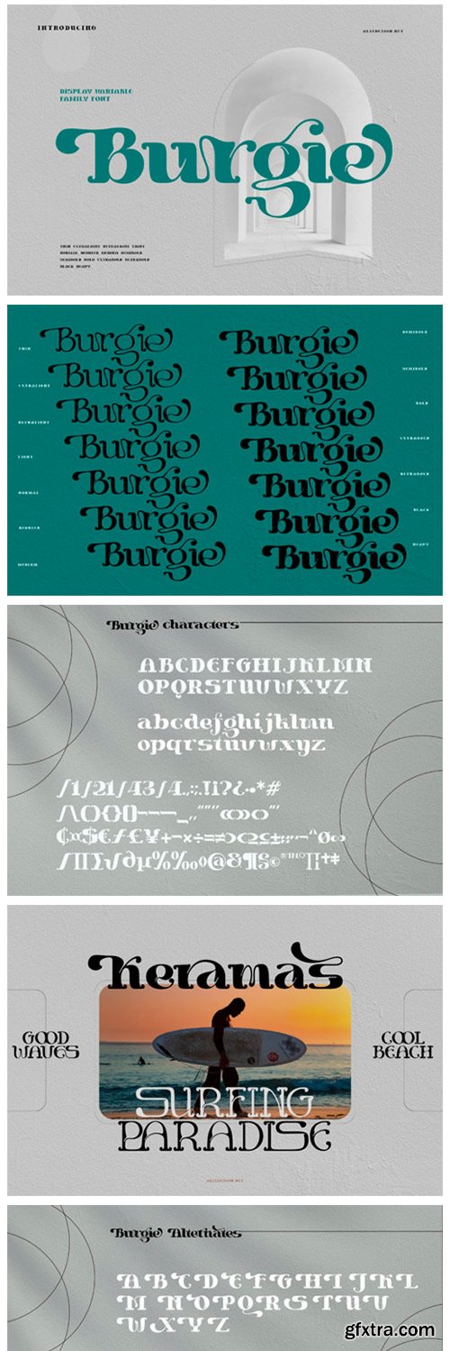 Burgie Font