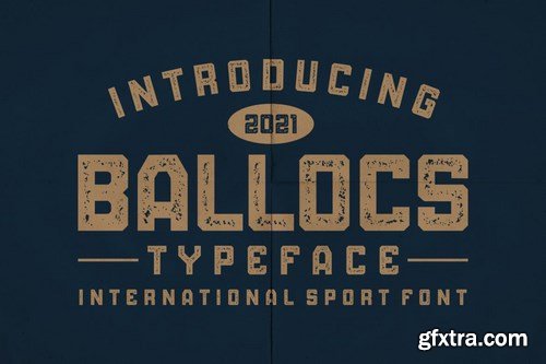 CM - BALLOCS TEXTURED SPORT FONT 5905928