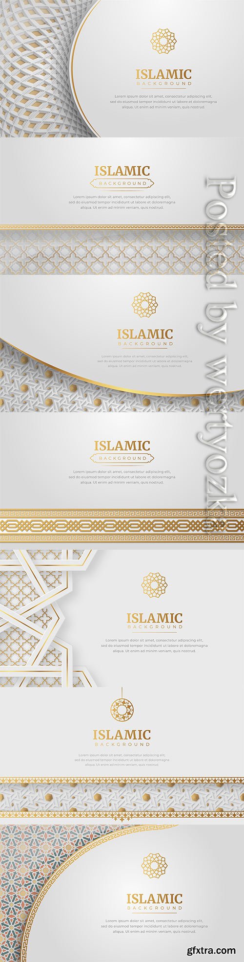 Ramadan kareem, eid mubarak islamic arabic luxury abstract background