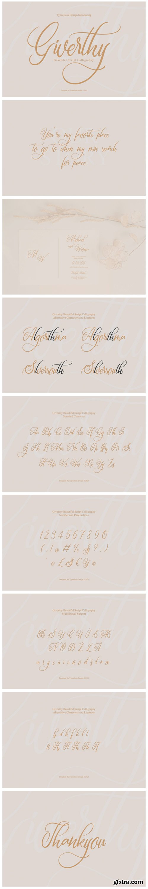 Giverthy Font