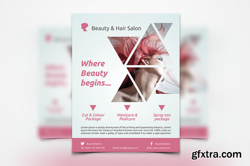 014 - Hari Style Flyer Template