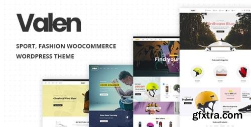 ThemeForest - Valen v2.1 - Sport, Fashion WooCommerce WordPress Theme - 22922379