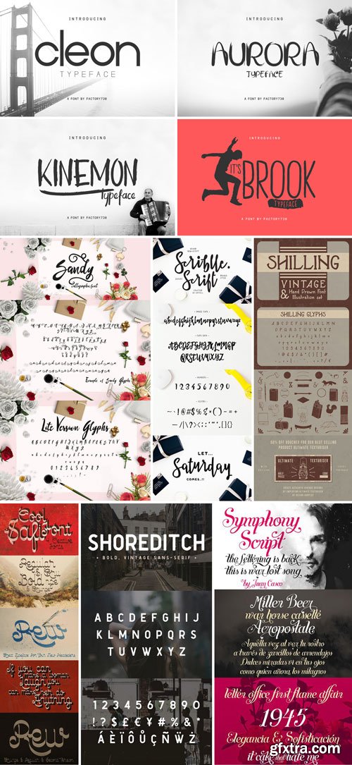 My Mix Fonts Bundle 15