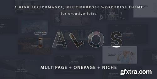 ThemeForest - Talos v1.3.2 - Creative Multipurpose WordPress Theme - 19294792