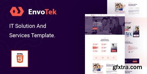 ThemeForest - EnvoTek v1.0 - IT Solution and Services HTML5 Template - 31149325