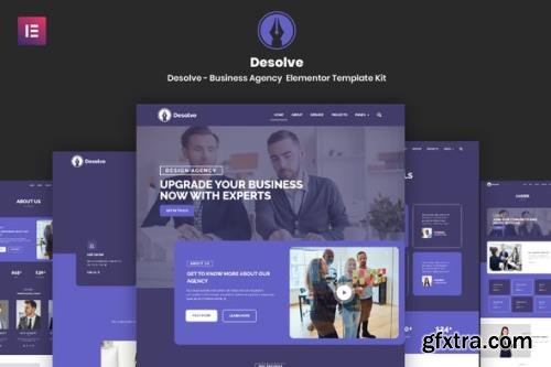 ThemeForest - Desolve v3.0.11 - Business Agency Elementor Template Kit - 31475720