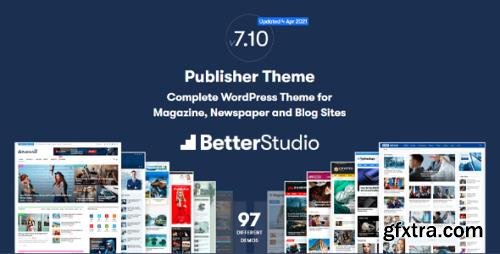 BetterStudio - Publisher v7.10.0 RC4 - Complete WordPress Theme for Magazine, News and Blog Sites - NULLED