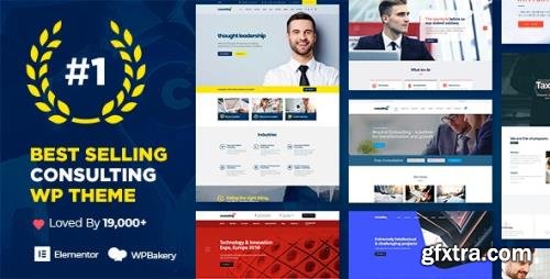 ThemeForest - Consulting v6.1.0 - Business, Finance WordPress Theme - 14740561 - NULLED