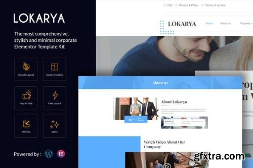 ThemeForest - Lokarya v1.0.0 - Real Estate Elementor Template Kit - 31480408