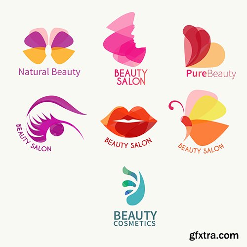 Beauty logo collection 