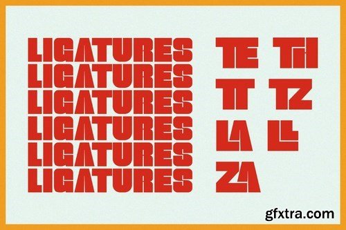 Thugolatz - Ligature Extended Sans