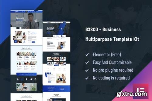 ThemeForest - BXSCO v1.0.1 - Business Multipurpose Elementor Template Kit - 29130408