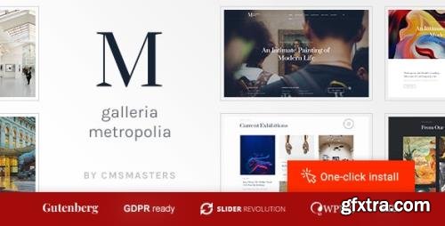 ThemeForest - Galleria Metropolia v1.1.3 - Art Museum & Exhibition Gallery Theme - 21305966