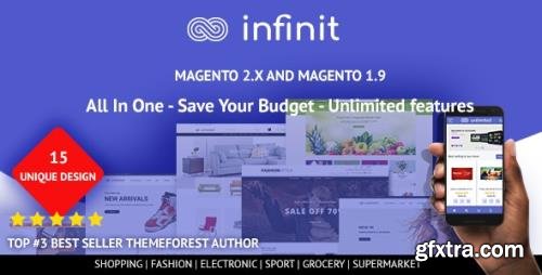 ThemeForest - Infinit v1.0.5 - Multipurpose Responsive Magento 2 and 1 Theme - 22432458