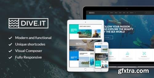 ThemeForest - DiveIt v1.3.3 - Scuba Diving School, Sea Adventure & Travel WordPress Theme - 16978449