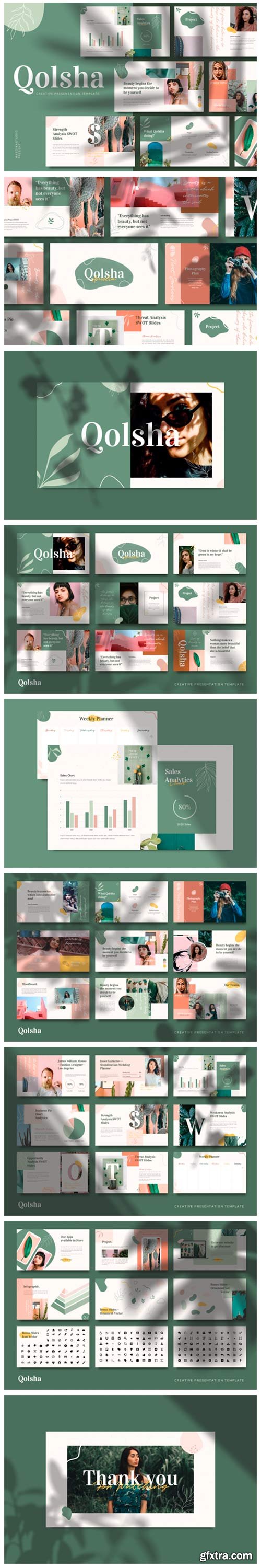 Qolsha - Creative Powerpoint Template 4302718