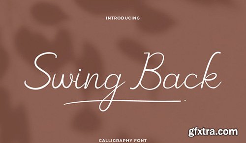 Swing Back Font 