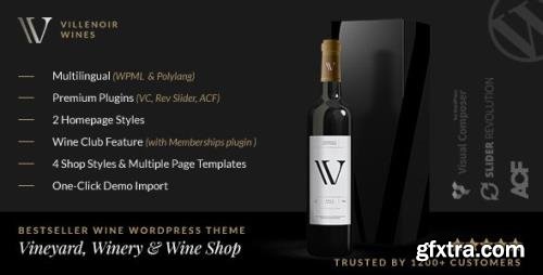 ThemeForest - Villenoir v5.3 - Vineyard, Winery & Wine Shop - 15605053