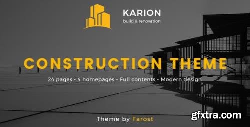 ThemeForest - Karion v2.0 - Construction Building WordPress Theme - 20916878