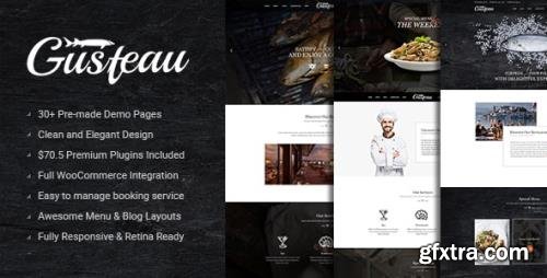 ThemeForest - Gusteau v1.7.9 - Elegant Food - Coffee and Restaurant WordPress Theme - 13015509