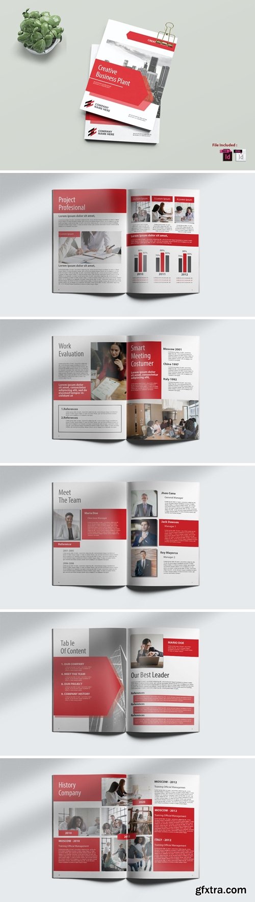 CREATIVE BUSINESS BIFOLD BROCHURE TEMPLATE