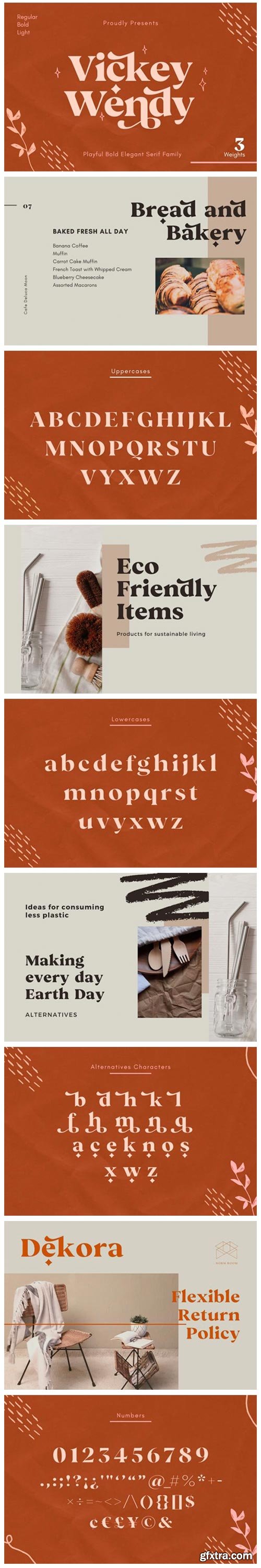 Vickey Wendy Font