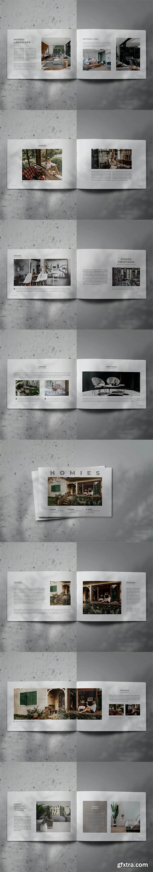 HOMIES - Indesign Brochure Lookbook Template