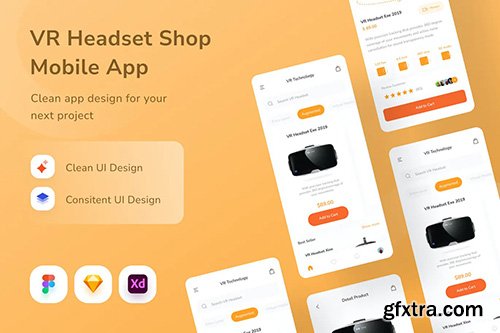 VR Headset Shop Mobile App