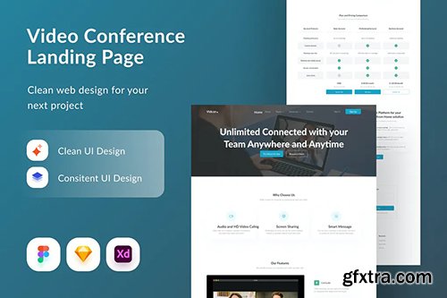 Video Conference Landing Page