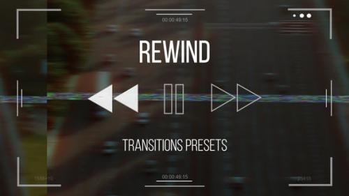 Videohive - Rewind Transitions presets