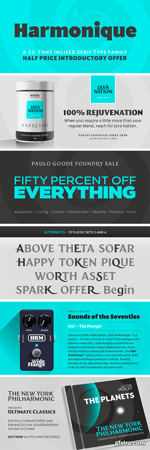 Harmonique Font Family