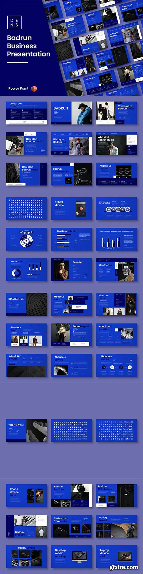 Badrun – Business PowerPoint Template