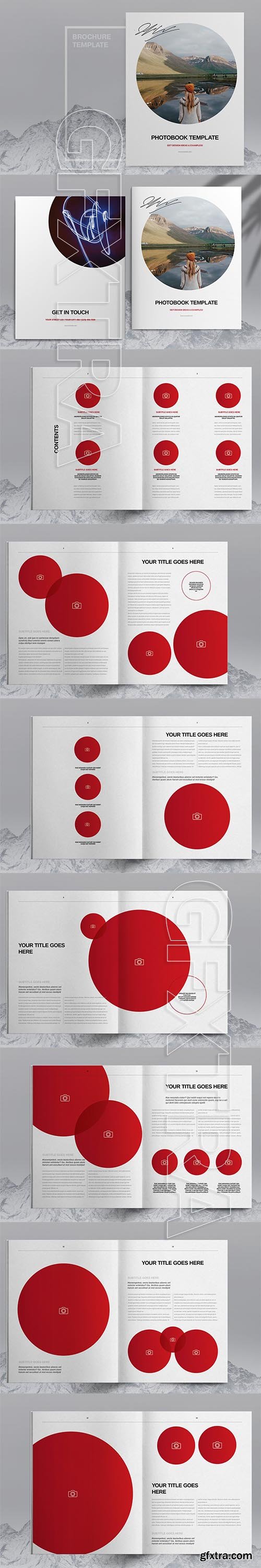 CreativeMarket - Modern Photobook Template 6030838