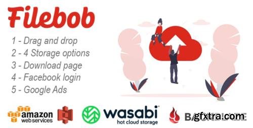 CodeCanyon - Filebob v1.2.0 - File Sharing And Storage Platform - 30356232