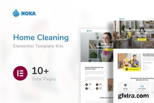 ThemeForest - Noka v1.0.0 - Cleaning Company Service Template Kit - 31467554