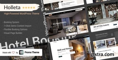 ThemeForest - Holleta v1.0.0 - Hotel Booking WordPress - 27595977 - NULLED