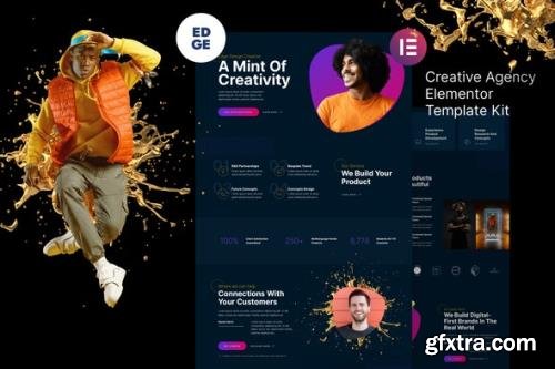 ThemeForest - Edge v1.0.0 - Modern Creative Agency Elementor Template Kit - 31515633