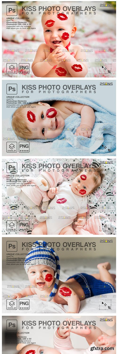 20 Kiss Overlays Photoshop Overlay 8561556