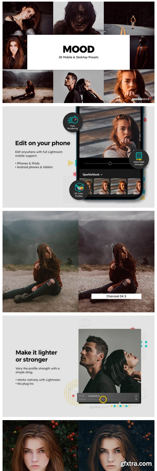 20 Mood Lightroom Presets and LUTs 8197238