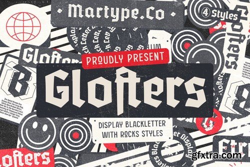 Glofters - Display Blackletter