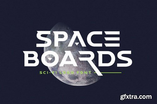 Space Boards - Sci-Fi Logo Font