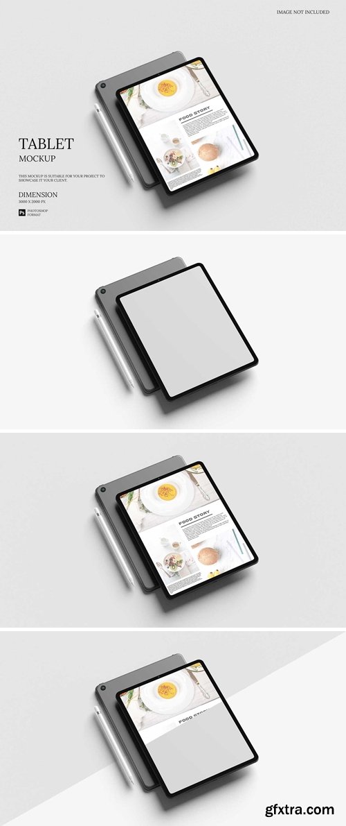 Stylish iPad / Tablet - Mockup