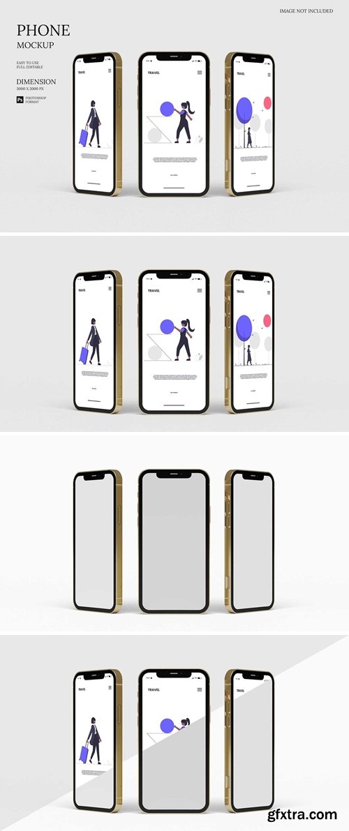 Stylish IPhone 12 - Mockup