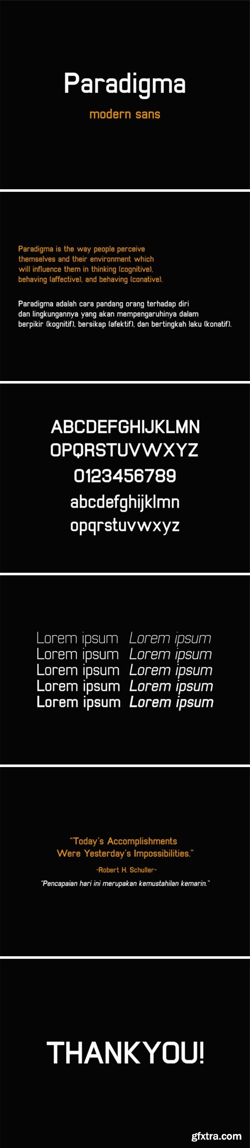 Paradigma Font