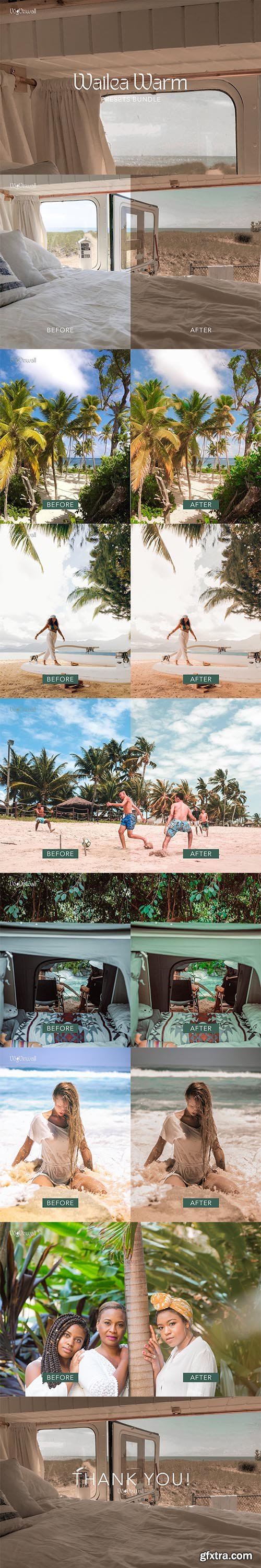 CreativeMarket - Wailea Warm Presets 5977865