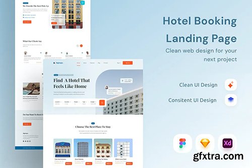 Hotel Booking Landing Page