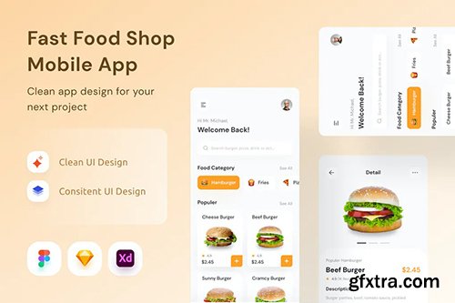 Fast Food Shop Mobile App