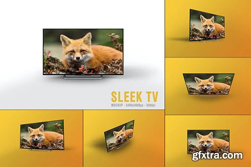 Sleek TV Mockup