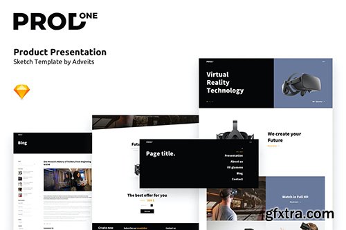Prodone - Product Presentation Sketch Template