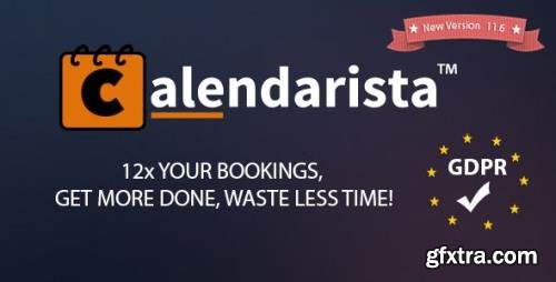 CodeCanyon - Calendarista Premium v13.1 - WP Reservation Booking & Appointment Booking Plugin & Schedule Booking System - 21315966